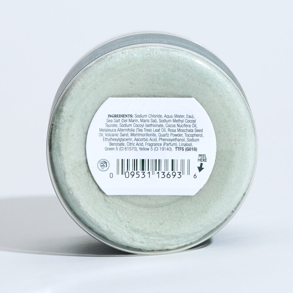 TEA TREE SPECIAL DETOX FOAMING SALT SCRUB - size 184 g