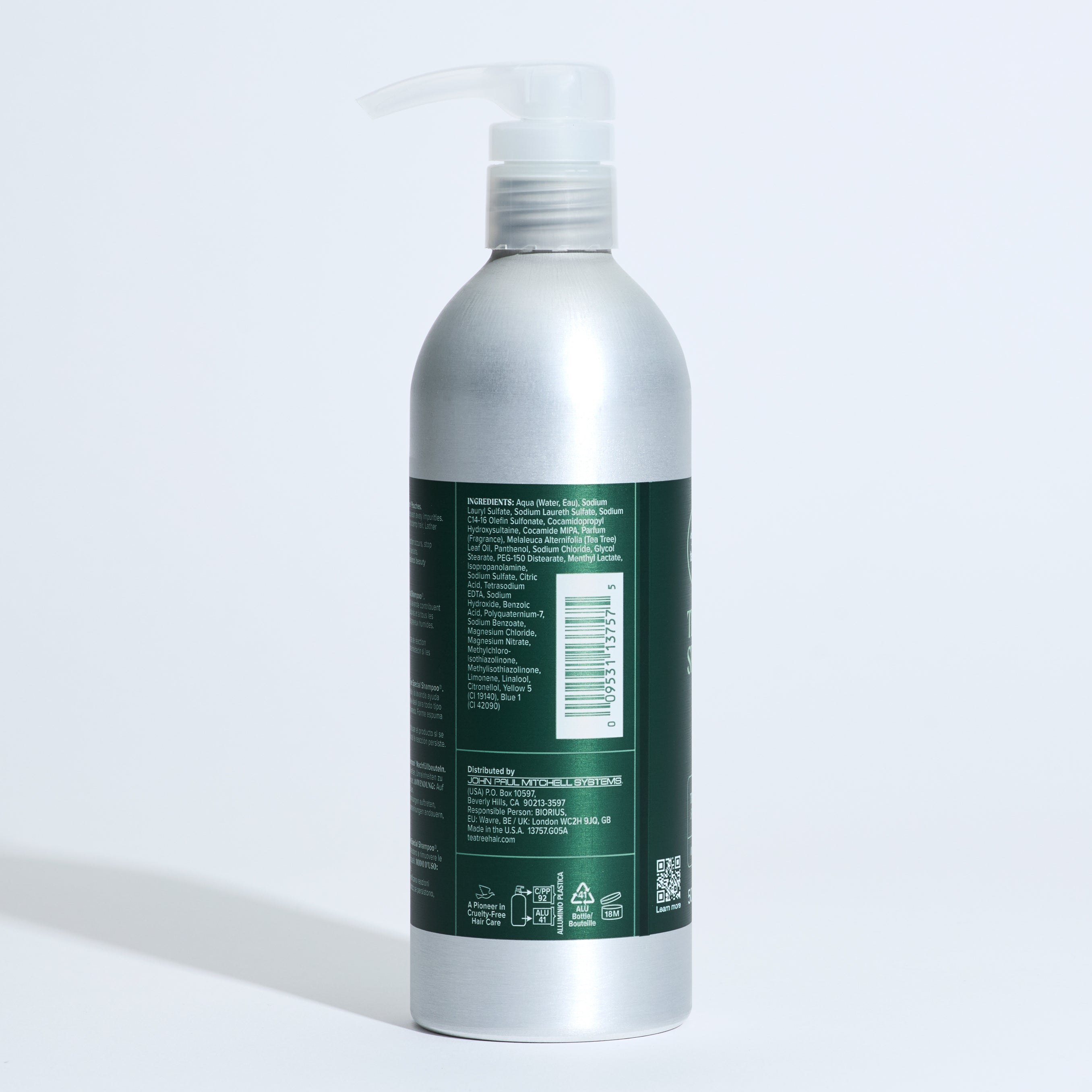 TEA TREE SPECIAL SHAMPOO® - Aluminum Bottle - size 500 ml