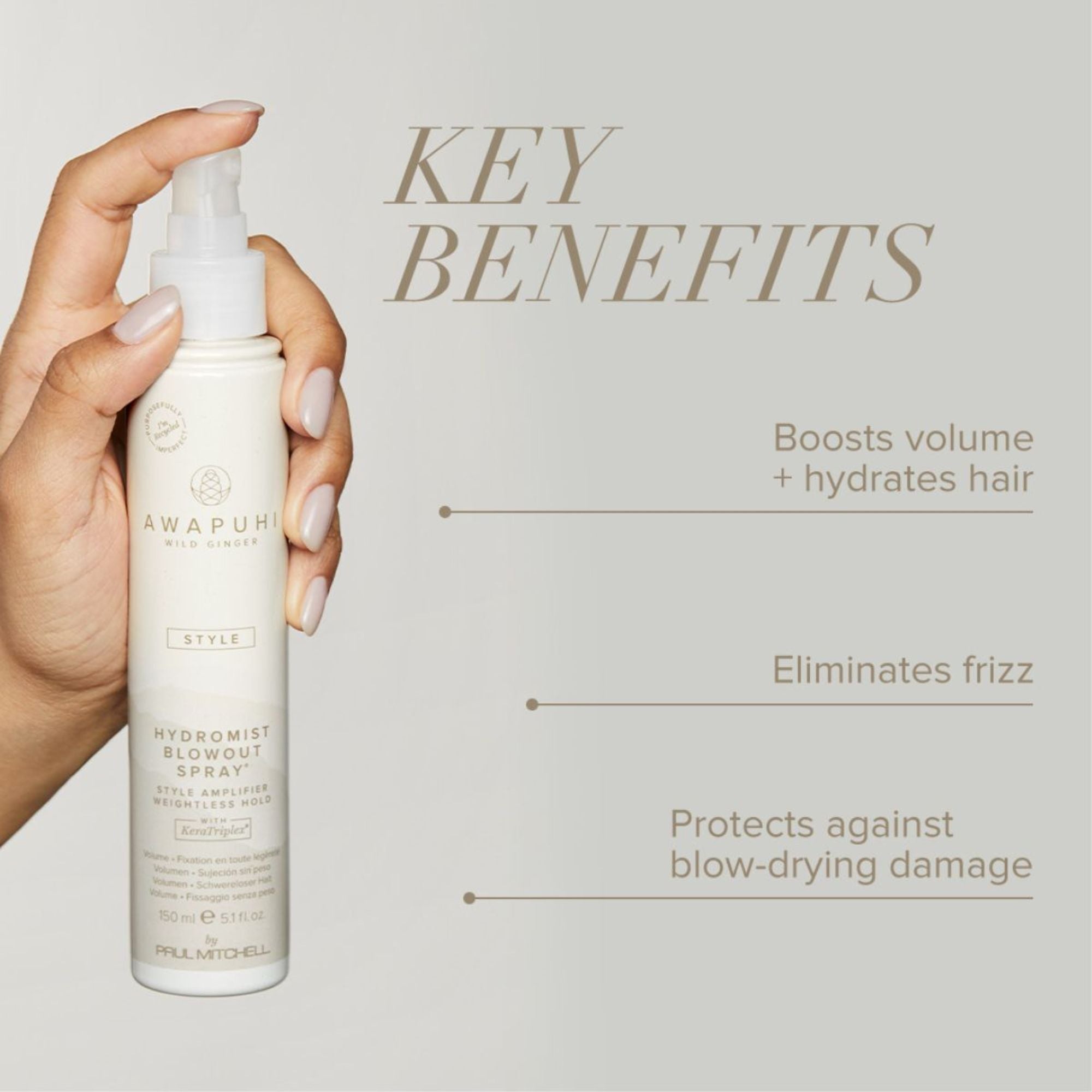 HYDROMIST BLOW-OUT SPRAY® - size 150 ml